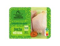 Šviežios broilerių, užaugintų be antibiotikų, šlaunelės, 500 g