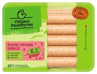 Šviežios vištienos dešrelės be pridėtinių E, 400 g