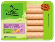 Šviežios vištienos dešrelės SU ČEDERIU, 400 g