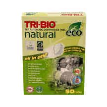 Tabletės indaplovėms TRI-BIO, 50 vnt