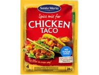 Takų su vištiena prieskonių mišinys SANTA MARIA CHICKEN TACO, 28 g