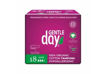 Tamponai GENTLE DAY SUPER, 18 vnt., 18 vnt