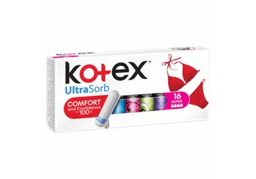 Tamponai KOTEX SUPER, 16 vnt