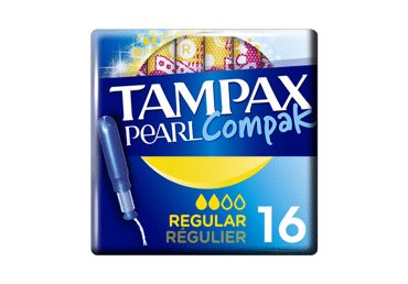 Tamponai TAMPAX Compak Pearl, Regular, 16 vnt
