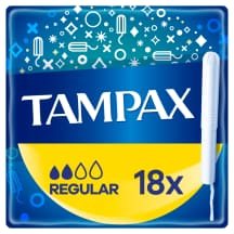 Tamponai TAMPAX REGULAR, 18 vnt