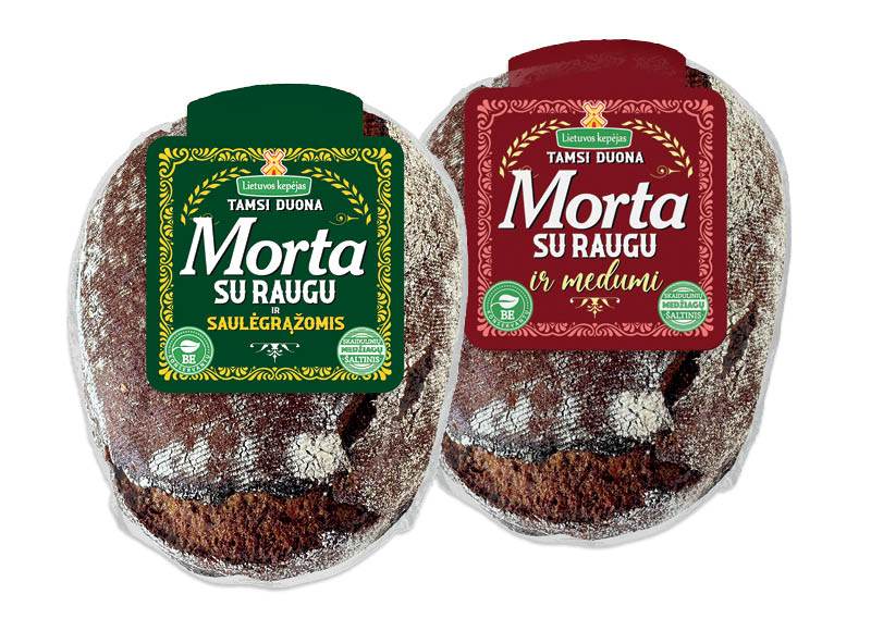 Tamsiai duonai MORTA, 500 g