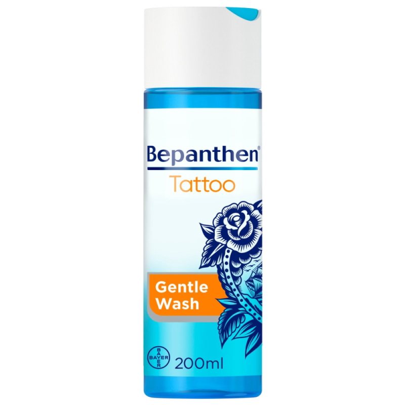 Tatuiruotės prausimosi gelis Bepanthen Tattoo, 200 ml