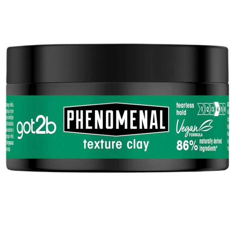 Tekstūros suteikiantis plaukų molis got2b Phenomenal, 100 ml