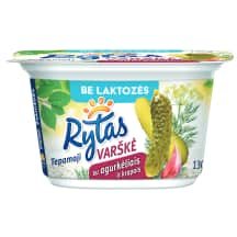 Tep. varškė belakt. su agurk. RYTAS, 17%, 130 g