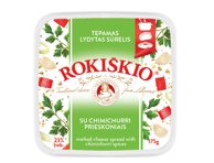 Tepamasis ROKIŠKIO sūrelis su čimičiurio priesk., 23 % rieb., 175 g