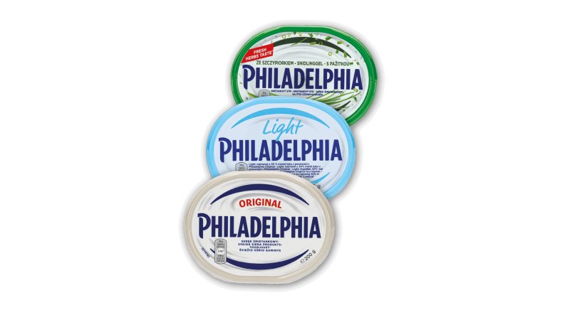 Tepamiesiems sūriams PHILADELPHIA