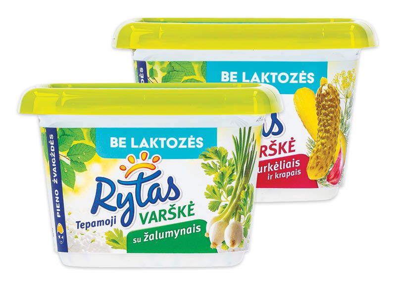 Tepamoji varškė RYTAS, 130 g