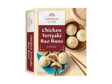 Teriyaki Hühnchen Bao Brötchen, 224 g