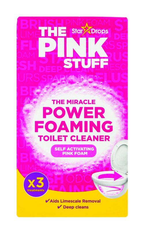 THE PINK STUFF FOAMING UNITAZO VALIKLIS, 3 x 100 g