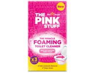 THE PINK STUFF putojanti tualeto valymo priemonė - milteliai, 3 x 100 g