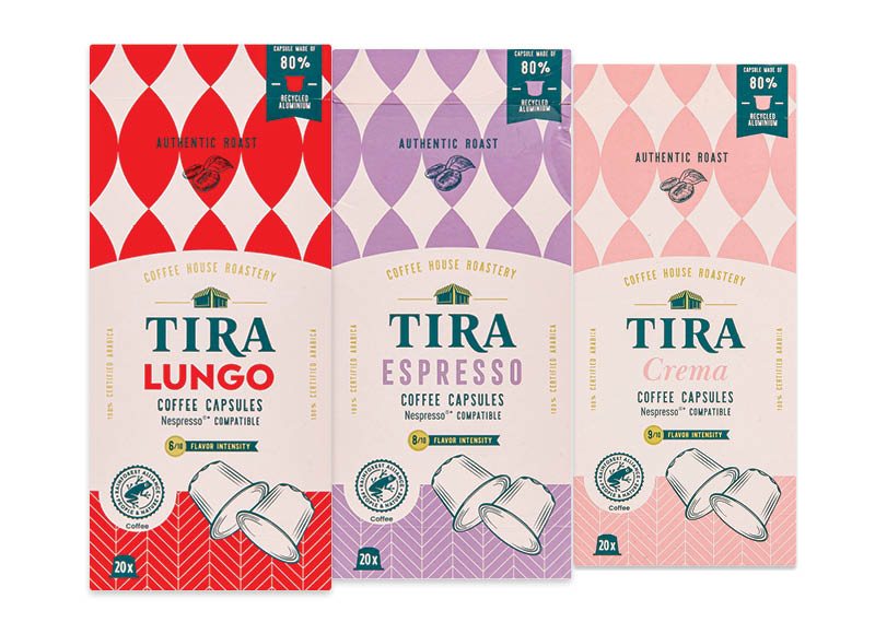 TIRA kavos kapsulės (NESPRESSO)