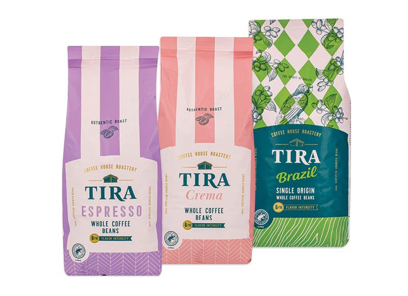 TIRA kavos pupelės, 1 kg