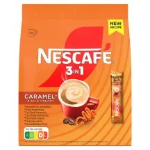 Tirp. kava NESCAFE 3in1 CARAMEL, 10vnt, 160 g