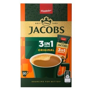 Tirp. kavos gėr.pakuotė JACOBS 3IN1 BOX, 252 g/dėž., 20 x 12.6 g