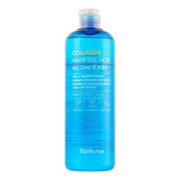 Tonikas FARMSTAY COLLAGEN WATER FULL MOIST ALL DAY, 500 ml