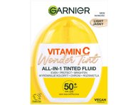 Tonuojantis veido fluidas Garnier Vitamin C Wonder Tint SPF50+, 40 ml