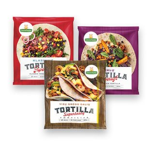 Tortilija LIETUVOS KEPĖJAS (3 rūšių), 360 g