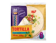 Tortilijos WELL DONE, 370 g, 6 vnt