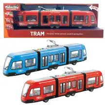 Tramvajus METRO CITY 1:16 su garsais ir švies