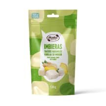 Trašk. karamel. kubeliai RŪTA IMBIERAS, 120 g