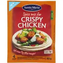 Traškios vištienos prieskonių mišinys SANTA MARIA, 50 g