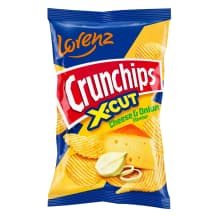 Traškučiai CRUNCHIPS X-CUT sūr. sv. sk., 130 g