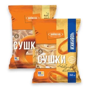Traškučiai KYIVKHLIB (2 rūšių), 340 g