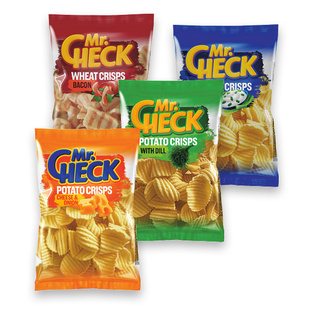 Traškučiai MR. CHECK (4 rūšių), 150 g