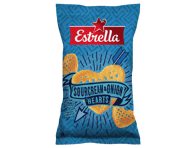 Traškus užkandis ESTRELLA, grietinės ir svogūnų skonio, 110 g