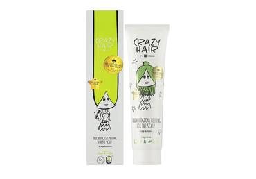 Trichologinis galvos odos pilingas su laimų ir mėtų aromatu HISKIN Crazy Hair, 100 ml