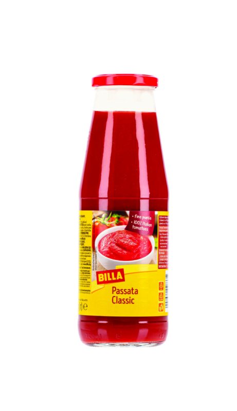 Trintų pomidorų tyrė BILLA, 700 g
