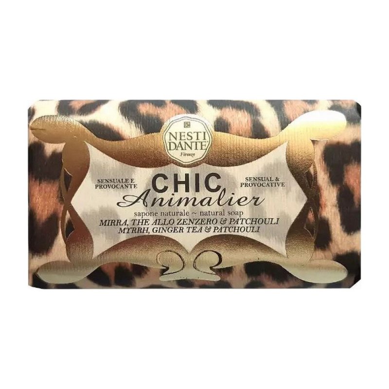 Tualetinis muilas Nesti Dante Chic Animalier Bronze, 250 g