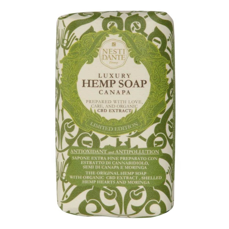 Tualetinis muilas su kanapėmis Nesti Dante Luxury Hemp Soap, 250 g