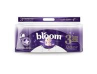 Tualetinis popierius BLOOM DELUXE, 3 sluoks., 10 ritinėlių, 10 vnt