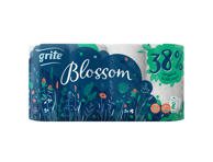 Tualetinis popierius GRITE BLOSSOM (3 sluoksnių), 8 vnt
