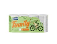 Tualetinis popierius GRITE FAMILY (3 sluoksnių), 8 vnt