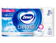 Tualetinis popierius ZEWA DELUXE WHITE (3 sluoksnių), 8 vnt