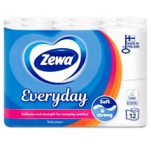 Tualetinis popierius ZEWA EVERYDAY, 12 rit.