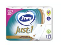 Tualetinis popierius ZEWA JUST 1, 5 sluoksnių, 6 vnt