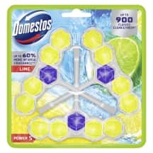 Tualeto blokelis DOMESTOS P5 LIME, 3 x 50 g