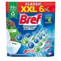 Tualeto valiklis gaivikl.BREF PINE, 6 x 50 g