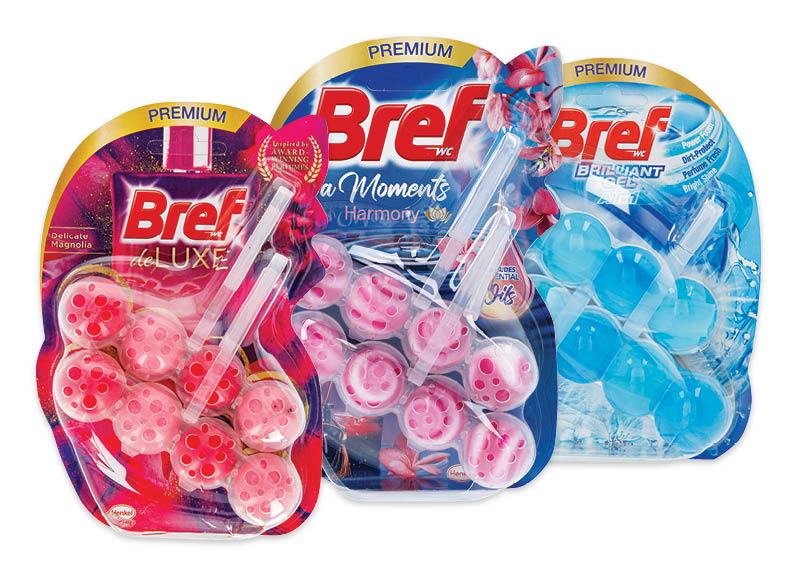 Tualetų valiklis – gaiviklis BREF, 2 x 42 g