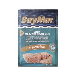 Tunas saulėgrąžų aliejuje BAYMAR, 1000 g