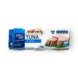 Tuno gabaliukai SUN & SEA savo sultyse, 3 x 80 g