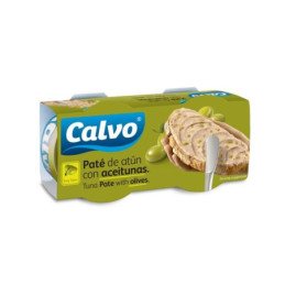 Tuno paštetas CALVO su alyvuogėmis, 150 g